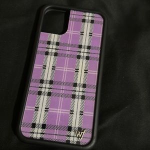 iPhone 11 wildflower case (purple)
